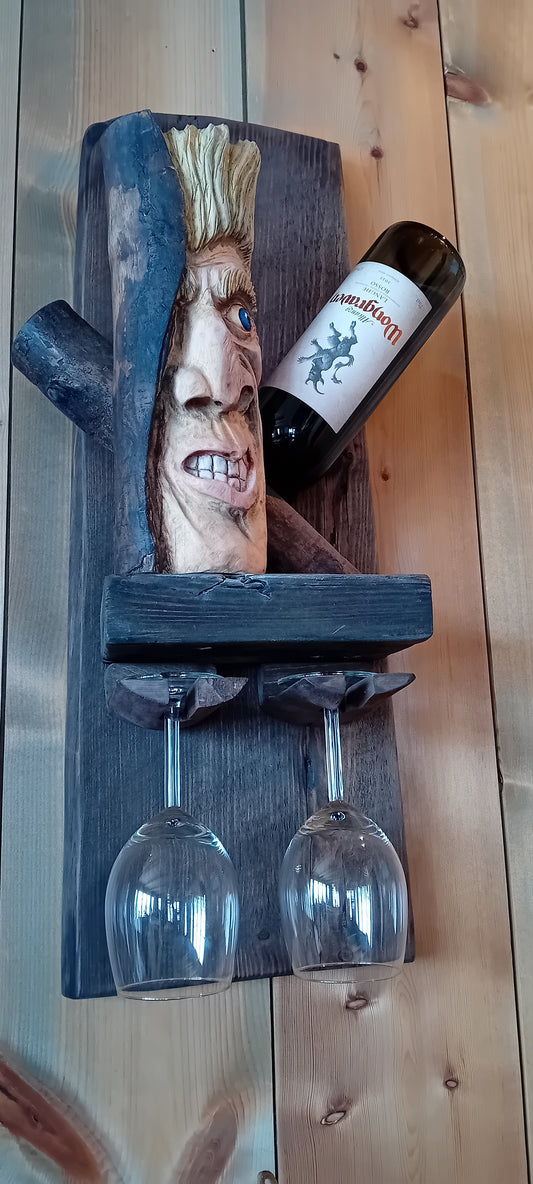 Toke: Vegghengt vinstativ