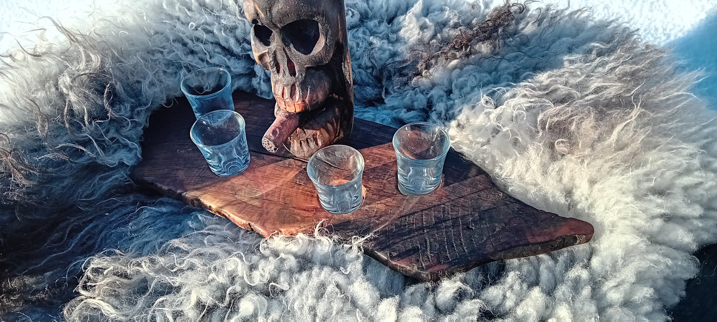 Puffing Phantom: Shotplank med utskåret treånd