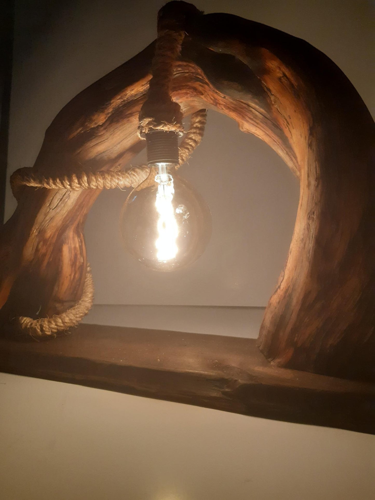 Bordlampe i Høyfjells-Bjørk