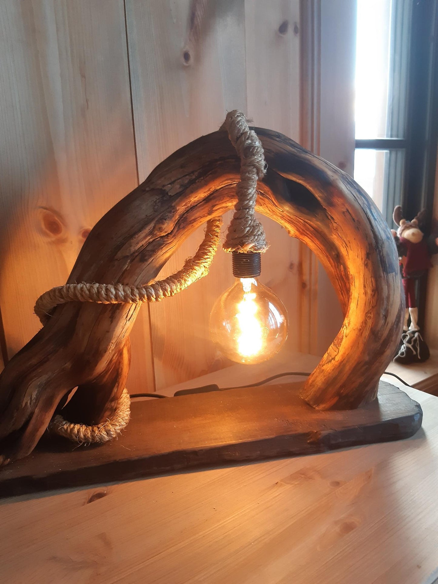 Bordlampe i Høyfjells-Bjørk