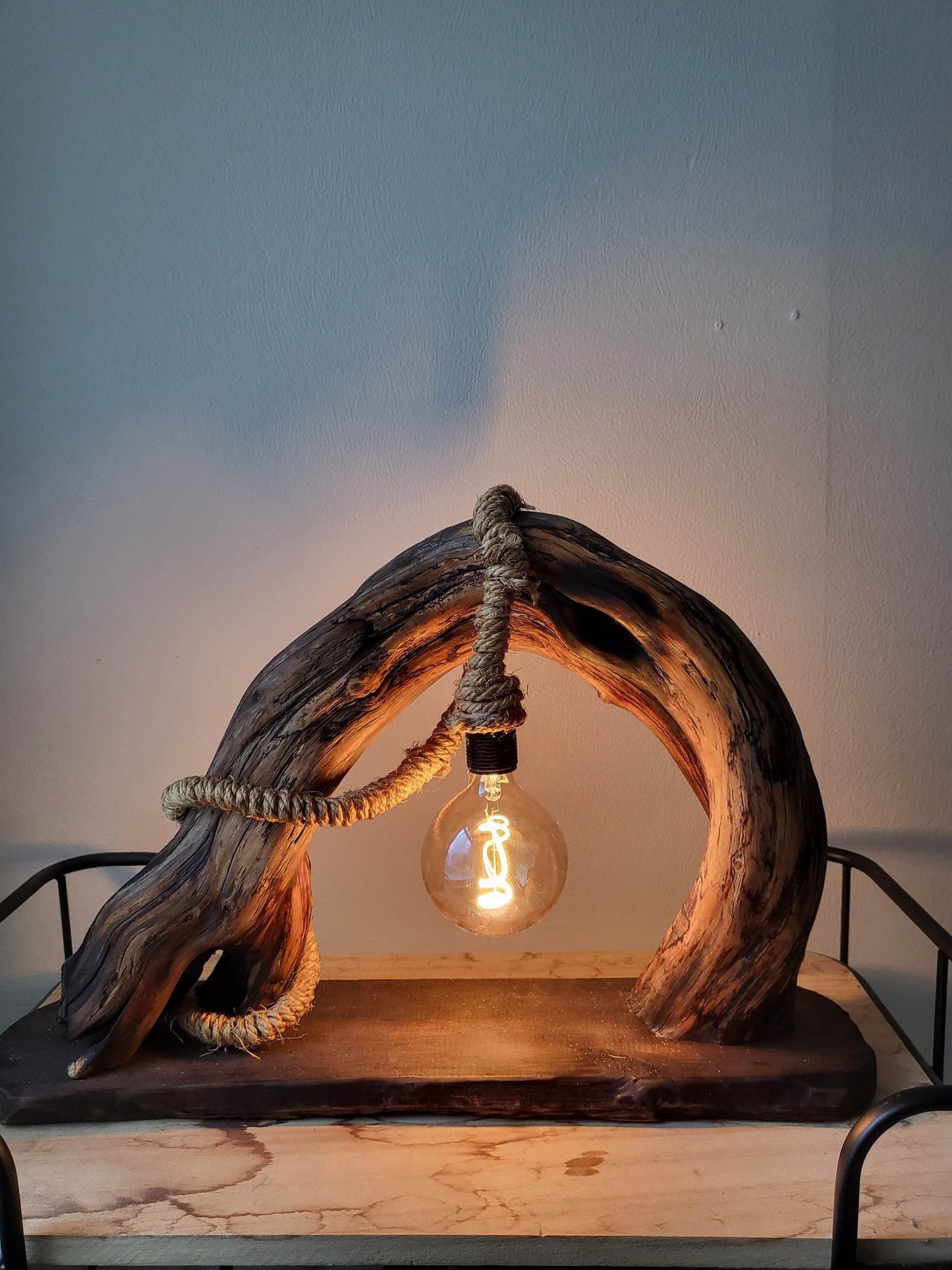 Bordlampe i Høyfjells-Bjørk